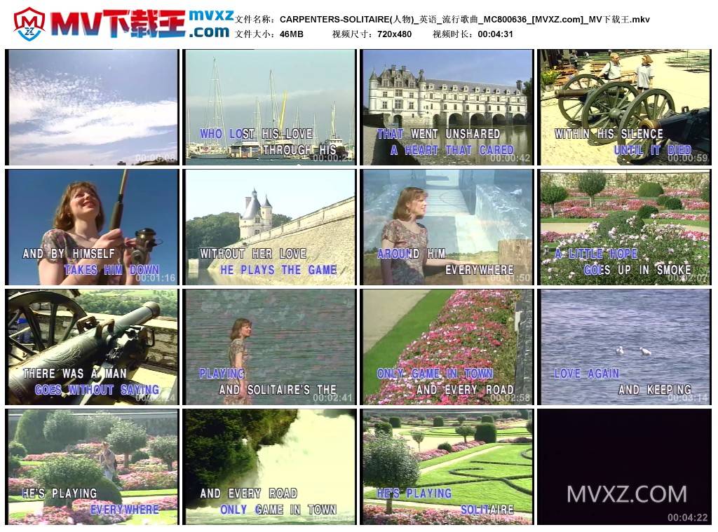 CARPENTERS-SOLITAIRE(人物)_英语_流行歌曲_MC800636